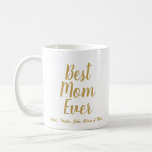 Mug Meilleure maman Ever or script personnalisé person