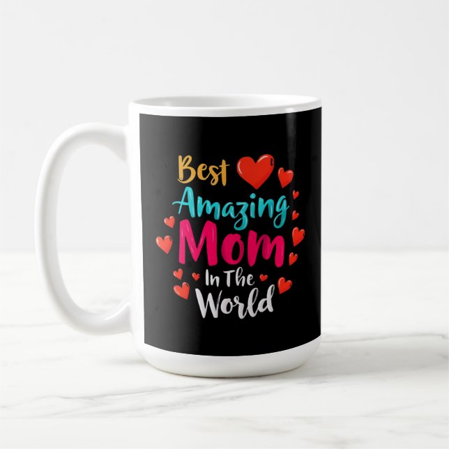 Mug Meilleure Maman Extraordinaire Dans Le Monde Parfa (Gauche)