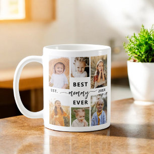 Mug Meilleure maman - Fête des mères Collage photo