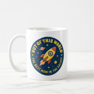 Mug Meilleure Maman Fusée Maman Anniversaire Fête des