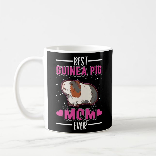 Mug Meilleure maman guinéenne de porc  (Gauche)
