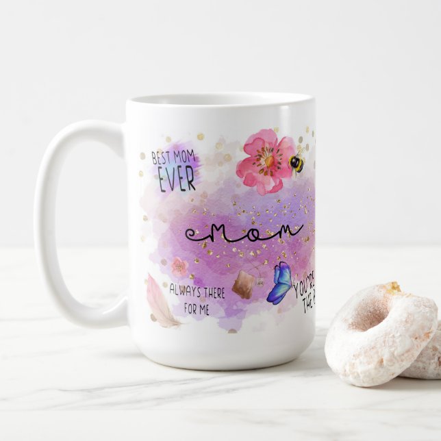 Mug Meilleure maman jamais (Avec donut)