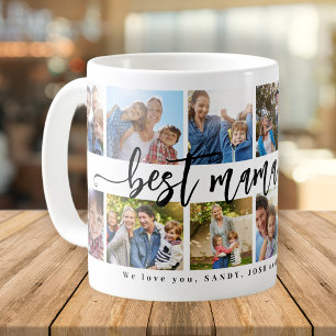 Mug Meilleure maman jamais 12 collage de photos souven