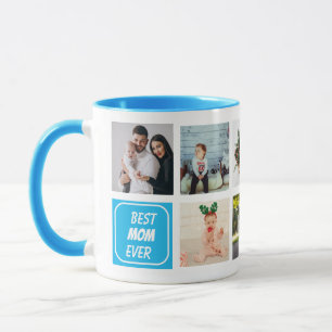 Mug Meilleure maman jamais 8 photo personnalisée