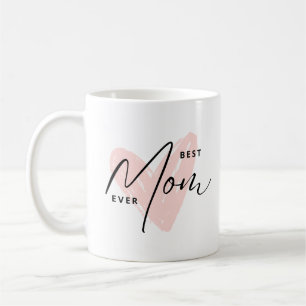 Mug Meilleure maman Jamais Coeur rose Cadeaux de la fê
