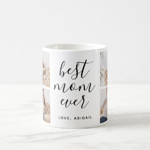 Mug Meilleure maman jamais collage photo avec joli scr