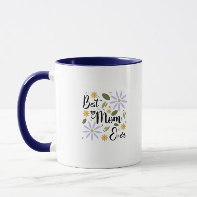 Mug "Meilleure maman jamais - Conception de pâte à caf (Gauche)