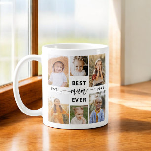 Mug Meilleure maman jamais - Fête des mères Collage ph