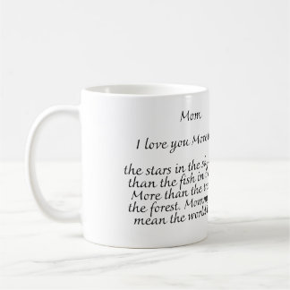 Mug meilleure maman jamais, je t'aime maman