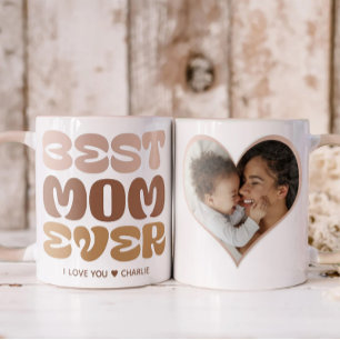 Mug Meilleure maman jamais Maman Photo et cadeau tex