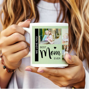 Mug Meilleure maman jamais mère Fête des mères Photo V