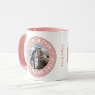 Mug Meilleure Maman Jamais Sceau D'Approbation Rose Ph