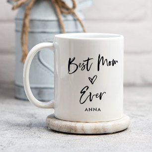 Mug Meilleure maman jamais   Script Décontracté simple