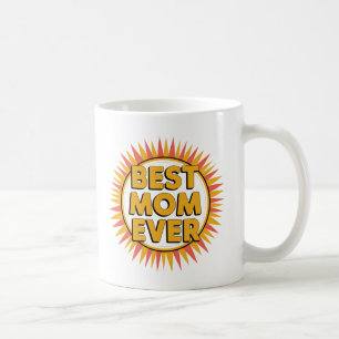 Mug "Meilleure maman jamais Sunburst Design - Cadeau p