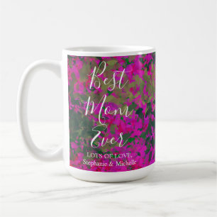 Mug Meilleure Maman Jardin Rose Jardin Floral Peint Ma