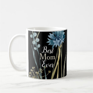 Mug Meilleure Maman Jour des Mères Monogramme Floral