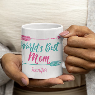 Mug Meilleure maman mignonne sur mesure fête des mères