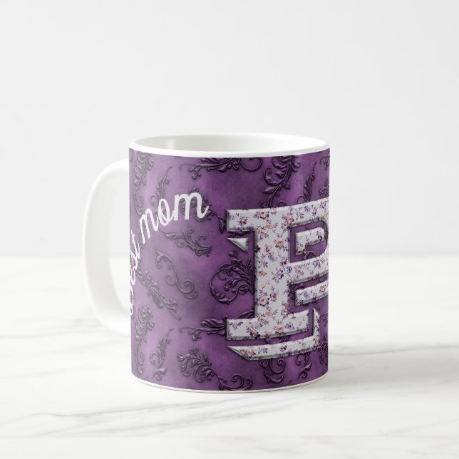 Mug Meilleure maman P (Devant gauche)