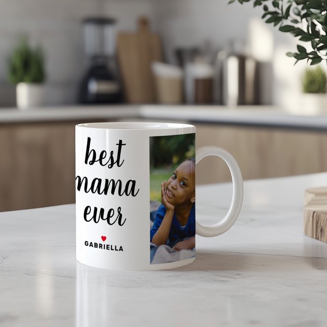 Mug Meilleure Maman Photo (Créateur téléchargé)