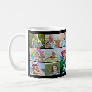 Mug Meilleure Maman Photo Collage Fête des Mères Café