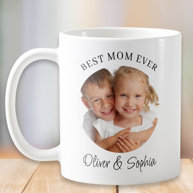 Mug Meilleure Maman Photo Fête des Mères (Créateur téléchargé)
