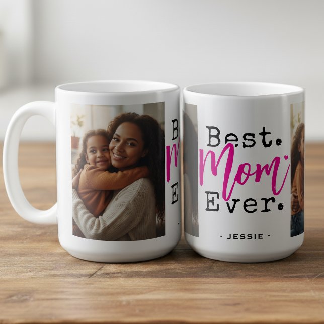 Mug Meilleure Maman Photo Fête des Mères (Best Mom Ever Photo Mother's Day Coffee Mug
)