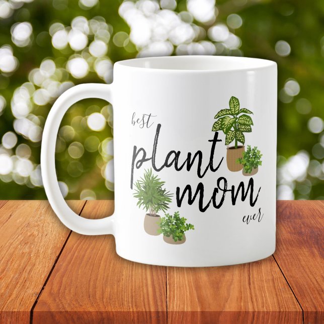 Mug Meilleure maman Plante jamais Plante intérieure de (Créateur téléchargé)