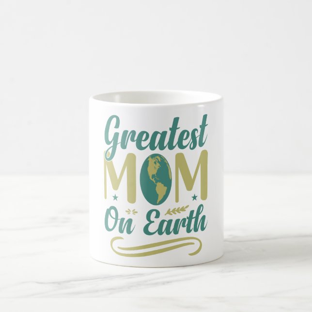 Mug Meilleure Maman Sur Terre Fête des mères Environne (Centre)