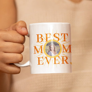 Mug Meilleure maman Toujours soleil photo Fête des mèr