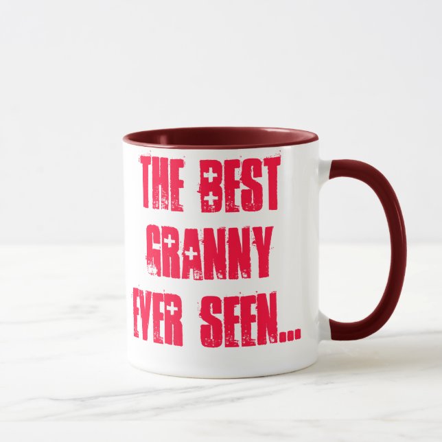 Mug Meilleure mamie (Droite)