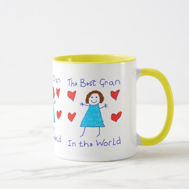 Mug Meilleure mamie au monde (Droite)