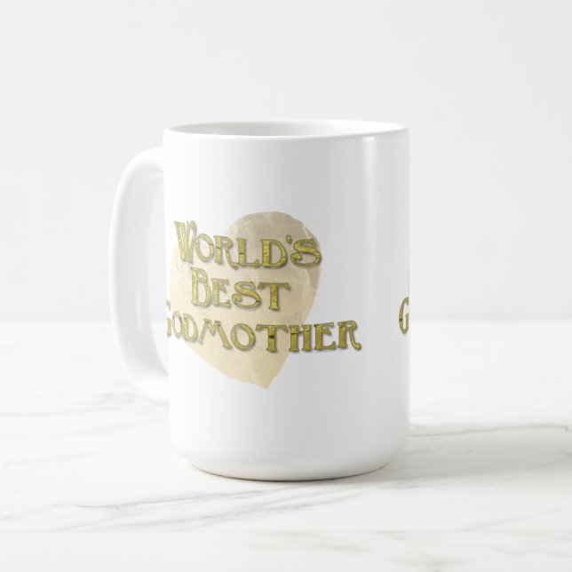 Mug Meilleure Marraine du Monde (Devant gauche)