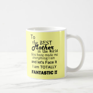Mug Meilleure Mère Du Monde Drôle