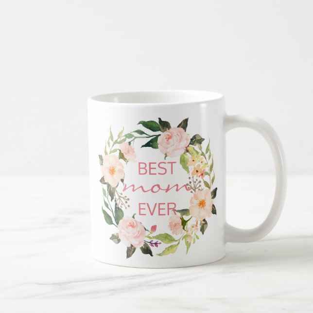 Mug MEILLEURE MÈRE JAMAIS/Fête des Mères/Anniversaire/ (Droite)