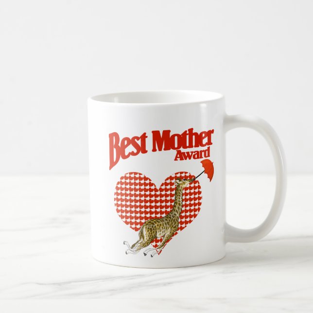 Mug Meilleure mère Prix Keepsaké (Droite)