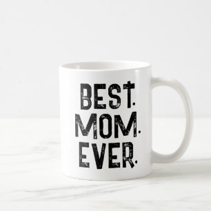 MUG MEILLEURE MÈRE TENDANCE ÉCRITURE BLANCHE