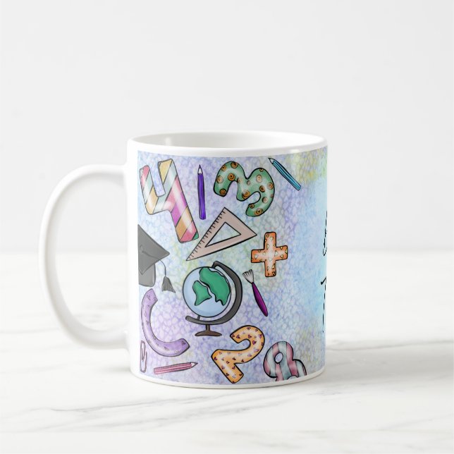 Mug Meilleure Musique d'enseignant (Gauche)