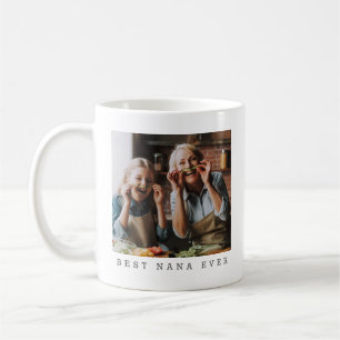 Mug Meilleure Nana jamais personnalisée avec photo int