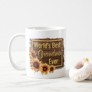 Mug Meilleure photo de grand-mère au monde