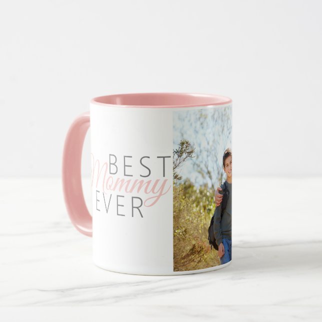 Mug Meilleure photo de maman (Devant gauche)