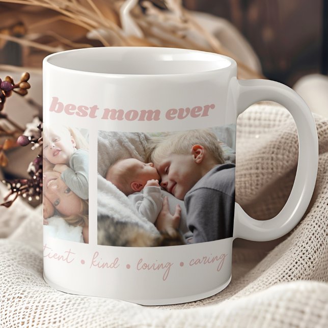Mug Meilleure photo personnalisée jamais vue par maman (Créateur téléchargé)