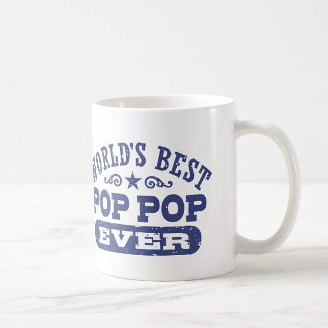 Mug Meilleure pop pop pop pop pop du monde (Droite)