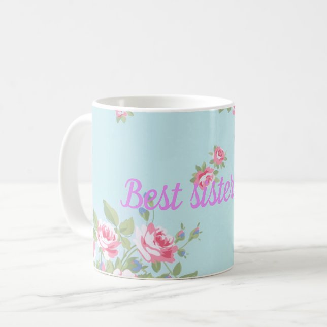 Mug Meilleure soeur (Devant gauche)