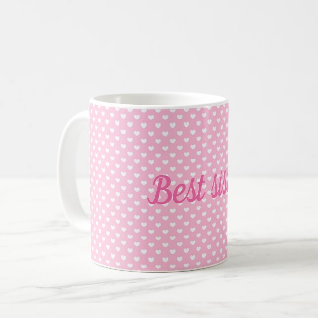 Mug Meilleure soeur (Devant gauche)
