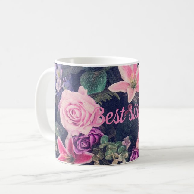 Mug Meilleure soeur (Devant gauche)