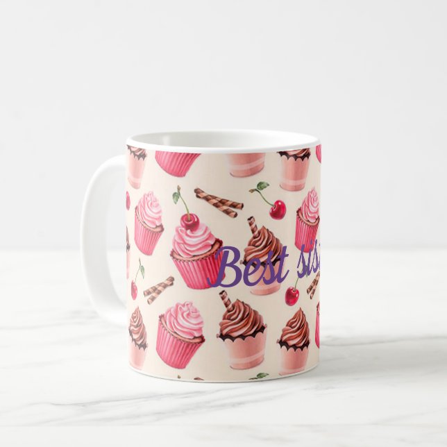 Mug Meilleure soeur (Devant gauche)