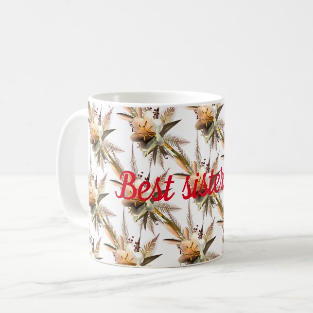 Mug Meilleure soeur (Devant gauche)