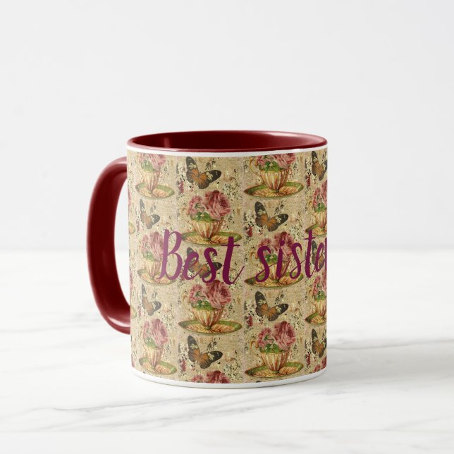 Mug Meilleure soeur (Devant gauche)