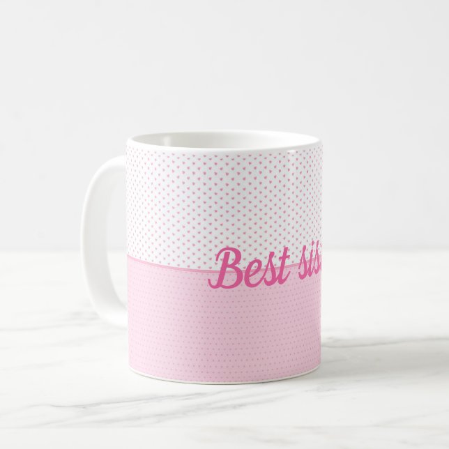 Mug Meilleure soeur (Devant gauche)