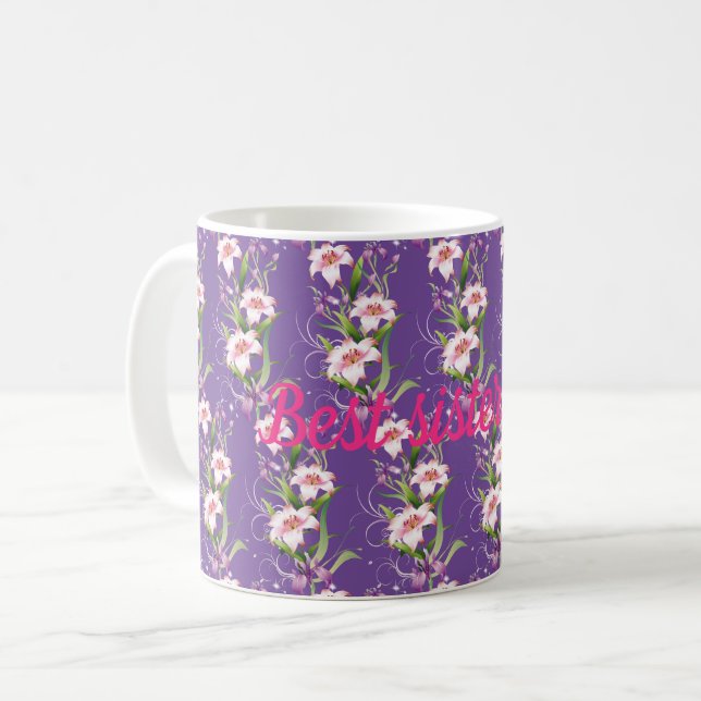Mug Meilleure soeur (Devant gauche)